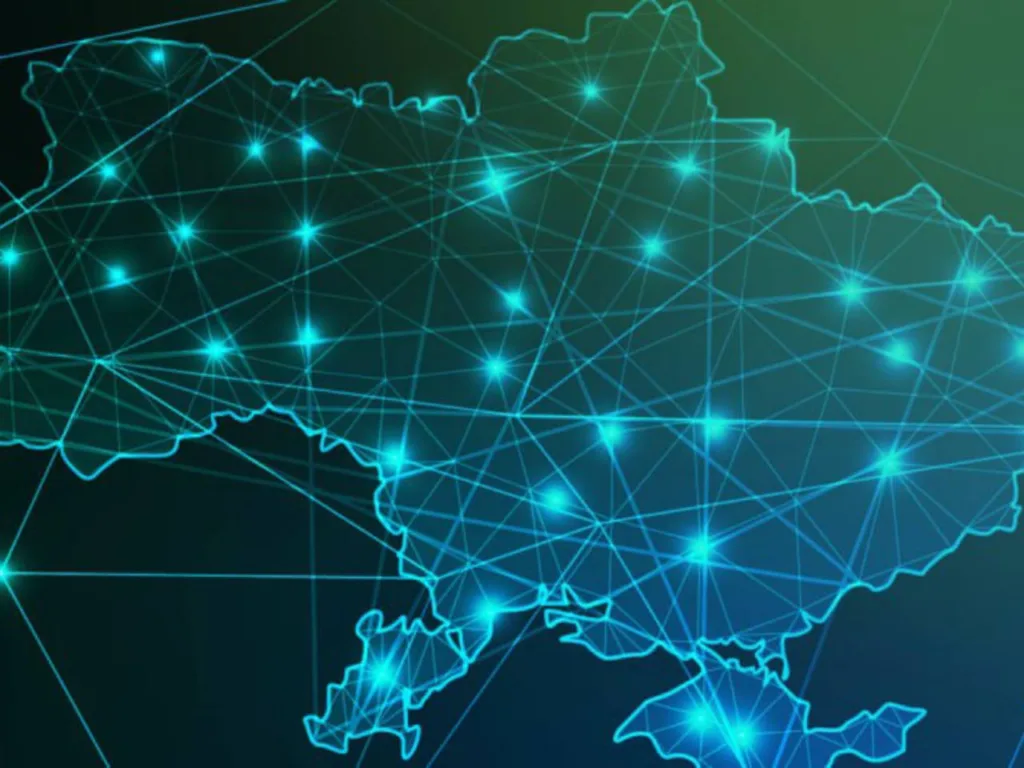 Цифрова мережа України на мапі