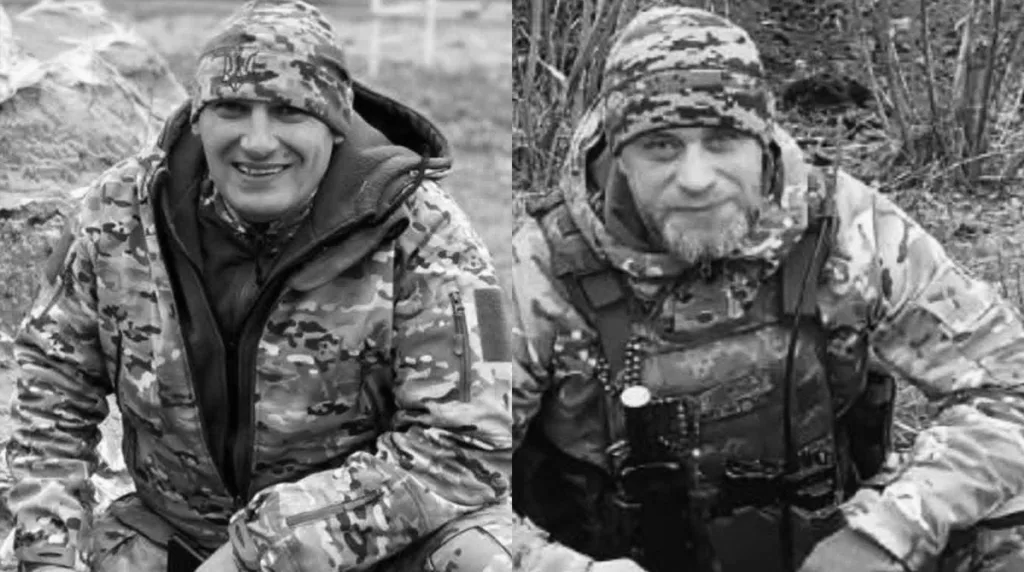 "На щиті" додому повертаються прикарпатські військові 77 батальйону ТРО Володимир Бойчук та Любомир Жуковський
