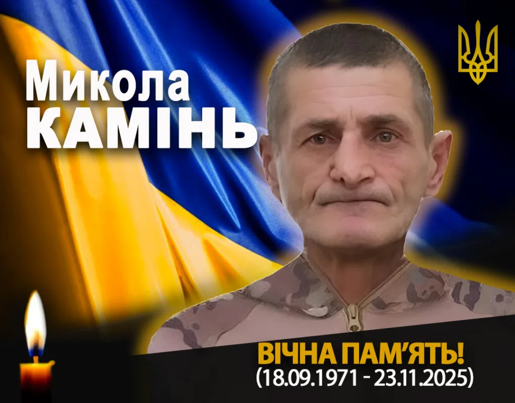 Національний прапор України та свічка пам’яті