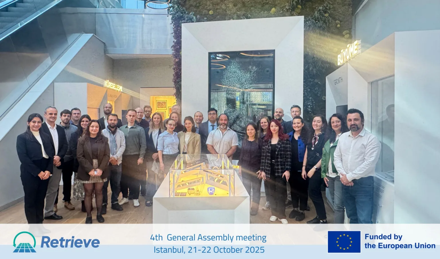 Зустріч Генеральної Асамблеї проекту Retrieve в Стамбулі