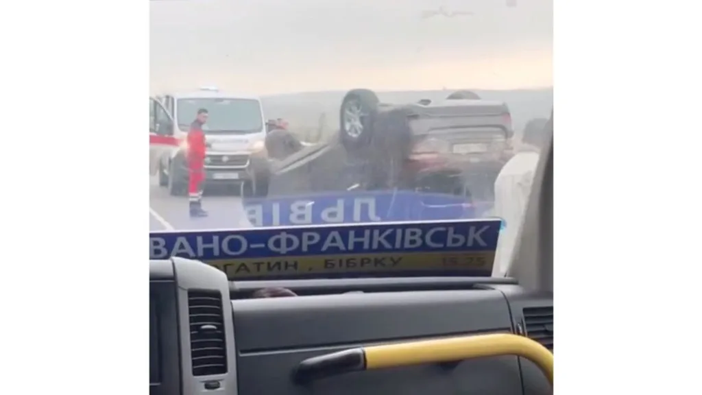 ДТП на трасі біля Івано-Франківська