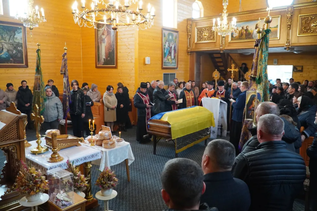 Похоронна служба в українській церкві