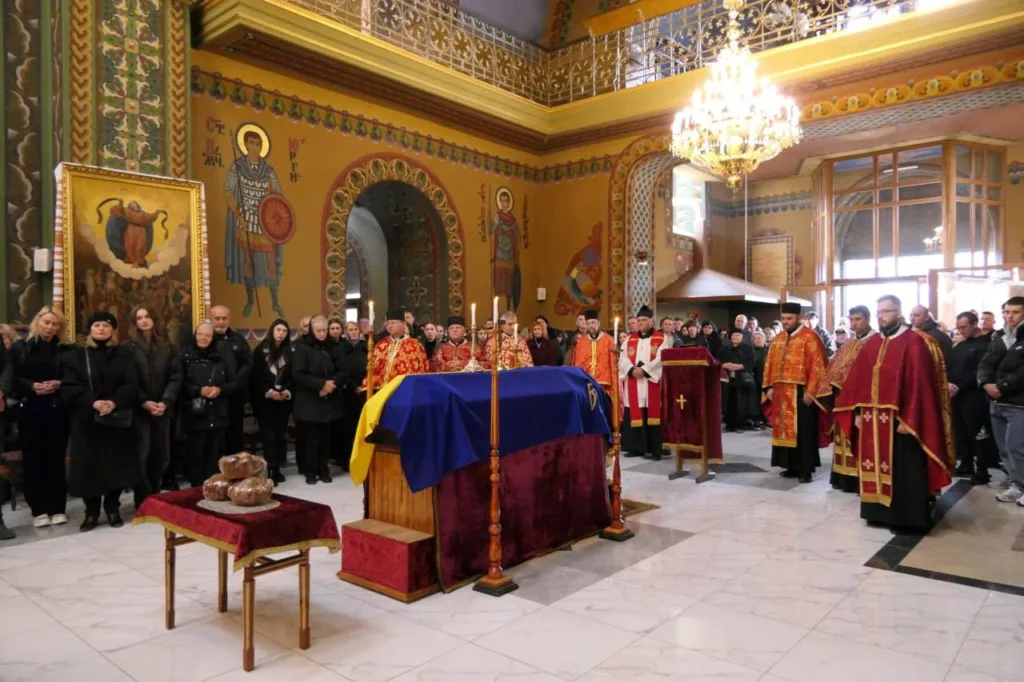 Похоронна служба в українській церкві