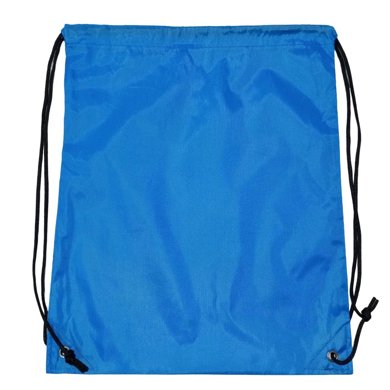 Синій спортивний рюкзак-мішок з шнурками