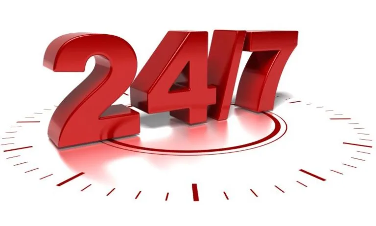 Цілодобове обслуговування 24/7