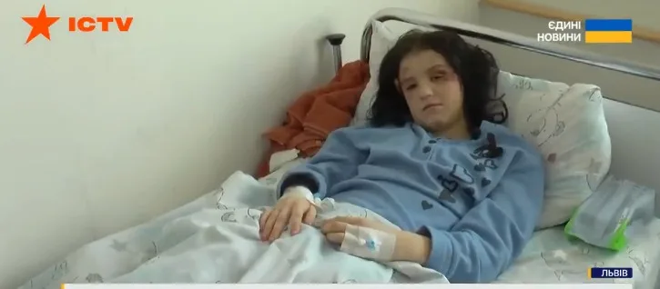 Пацієнтка у лікарні у Львові