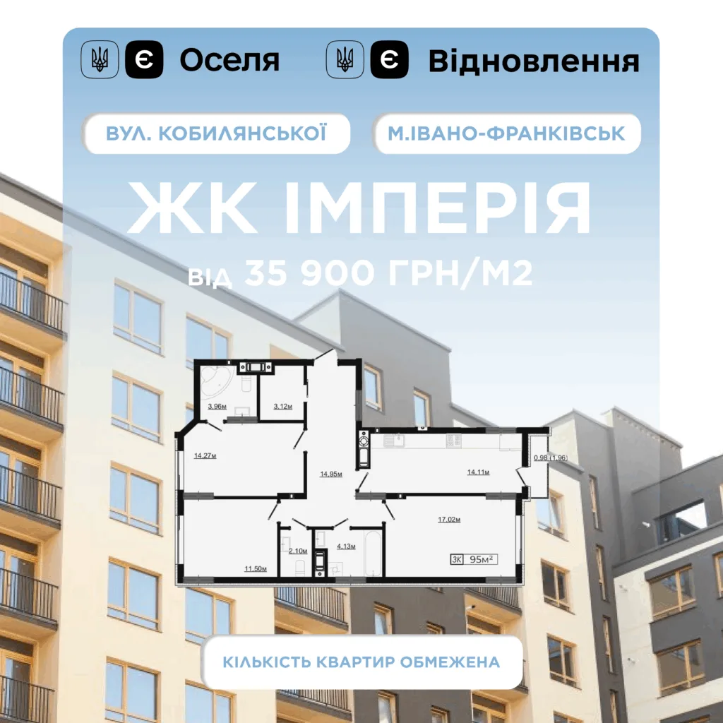 ЖК Імперія Івано-Франківськ продаж квартир