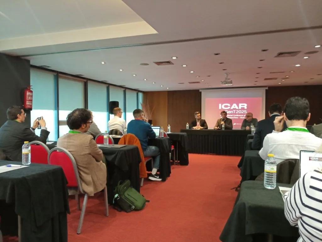 Конференція ICAR 2025, учасники слухають доповідачів