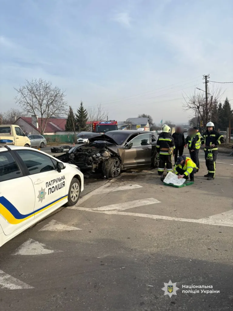 ДТП з участю поліції та рятувальників в Україні