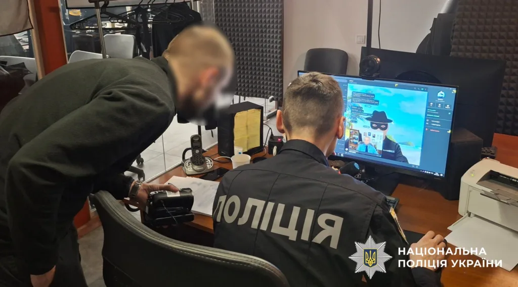 Поліцейські України розслідують кіберзлочин за комп’ютером