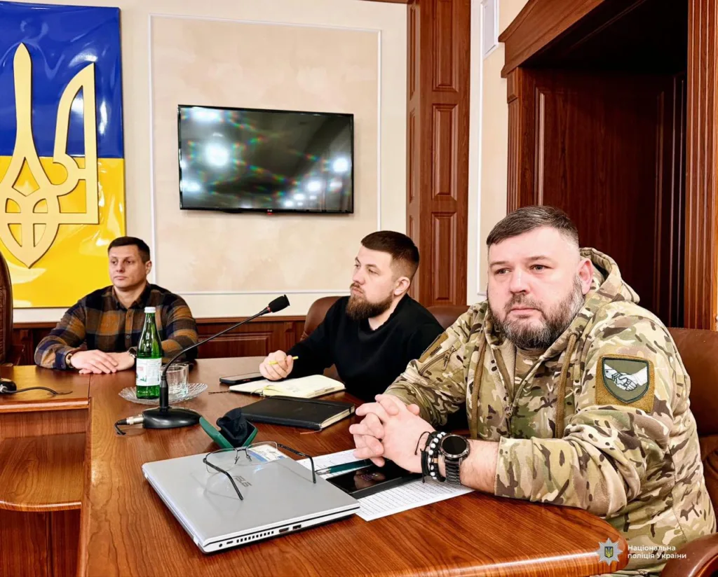 Нарада представників поліції України у кабінеті