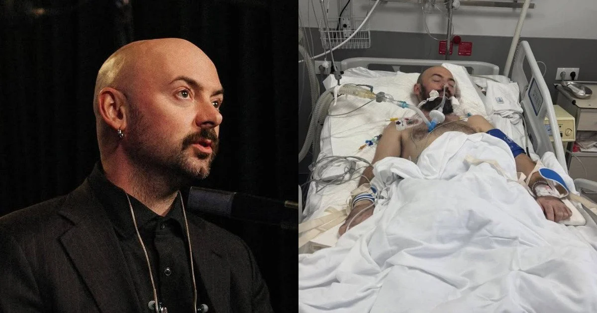 Чоловік виступає та лежить у лікарні