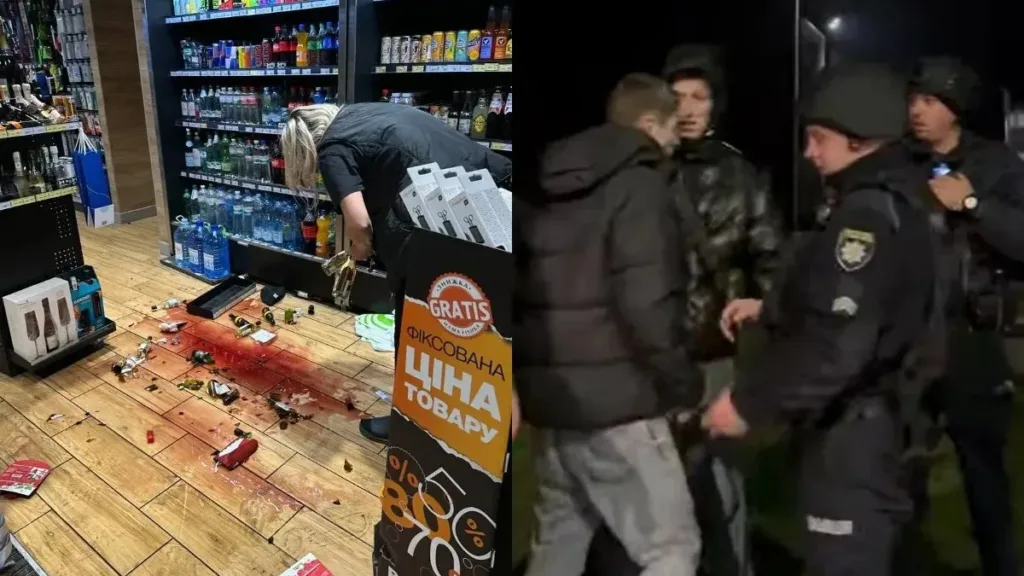 Поліція розслідує інцидент у магазині з розбитими пляшками