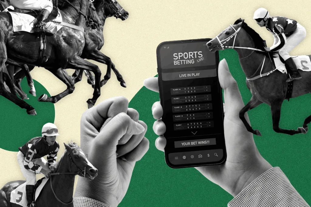 Ставки на кінні перегони через мобільний додаток