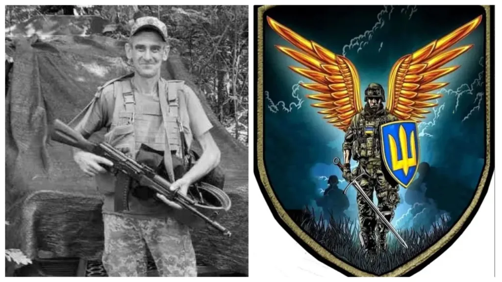 Український військовий і символ захисника України