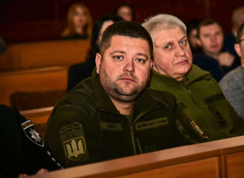 Військовослужбовці України на офіційному заході