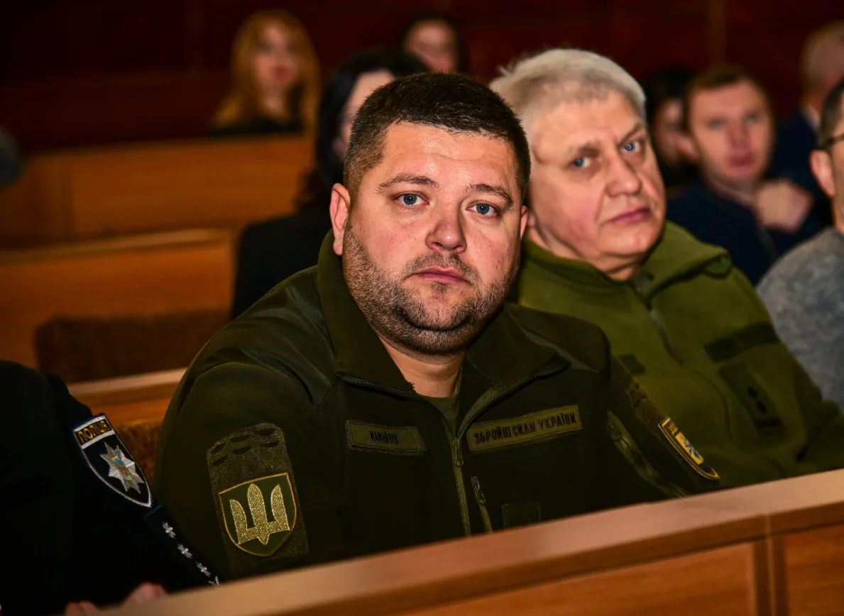 Військовослужбовці України на офіційному заході