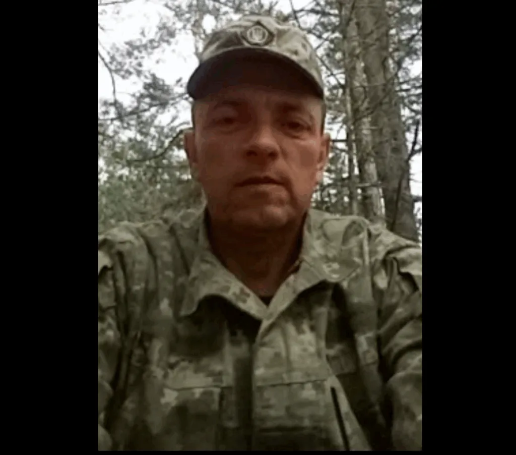 Військовий у камуфляжі в лісі