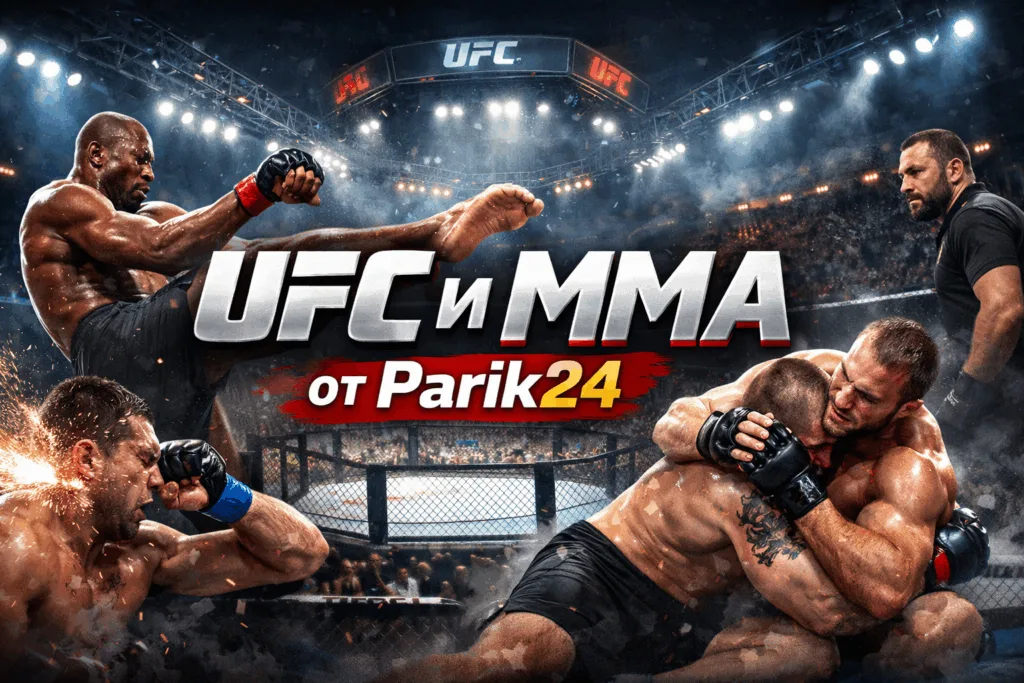 Бійці UFC і MMA у клітці