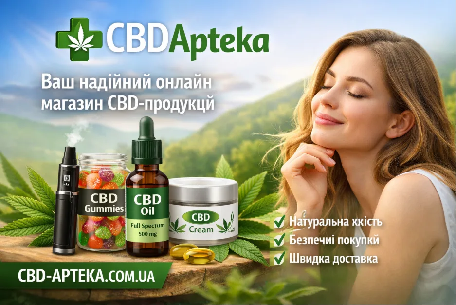 CBD Аптека онлайн магазин натуральної CBD продукції
