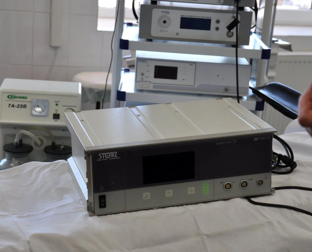 Ендоскопічне обладнання в медичному кабінеті