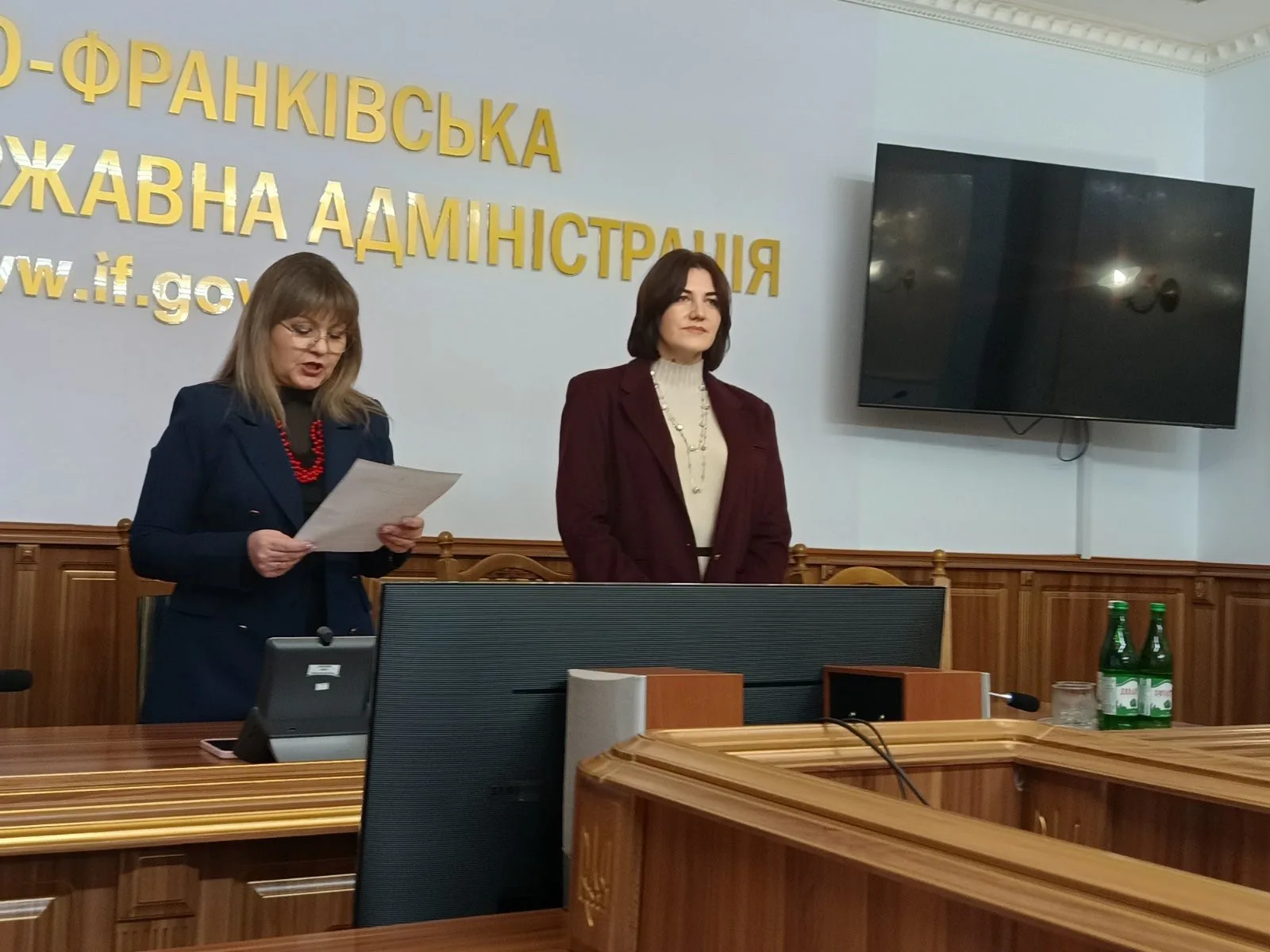 Жінки на заході в Івано-Франківській адміністрації