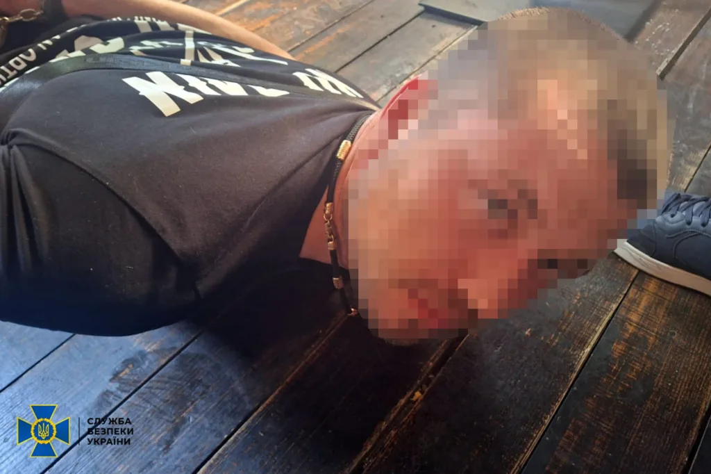 Затримання підозрюваного Службою безпеки України