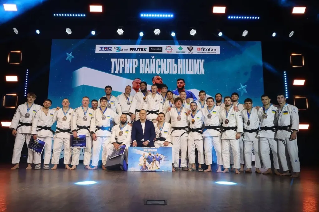 Українські дзюдоїсти на турнірі Найсильніших