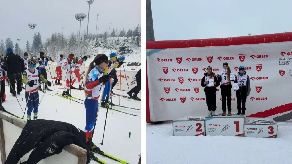Змагання з лижних перегонів та нагородження призерів