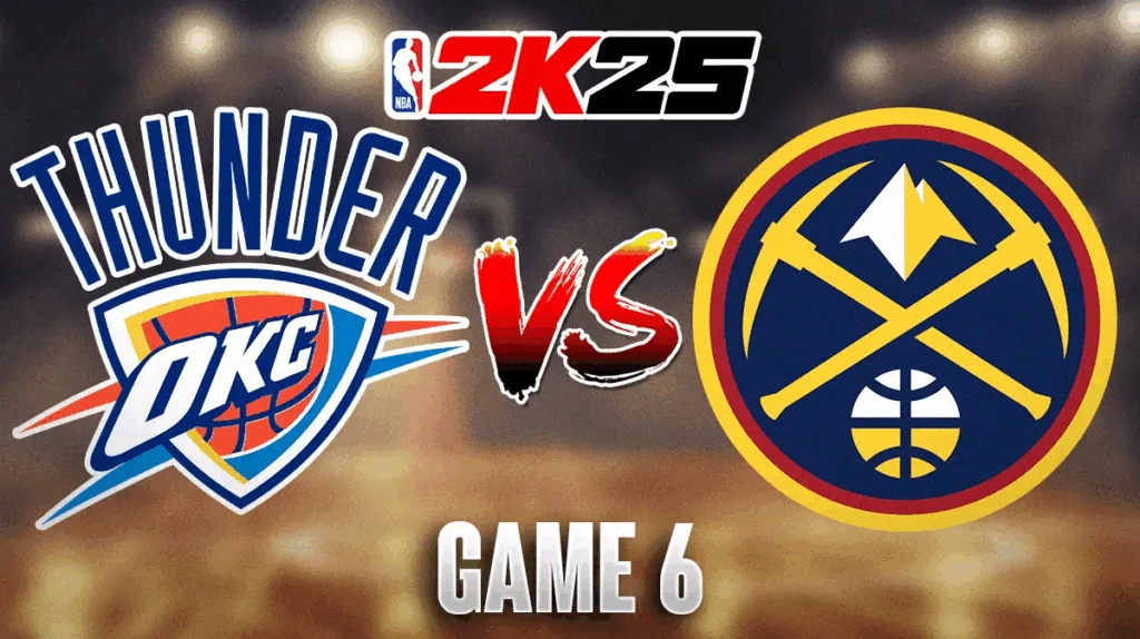 NBA 2K25 Оклахома-Сіті Тандер проти Денвер Наггетс