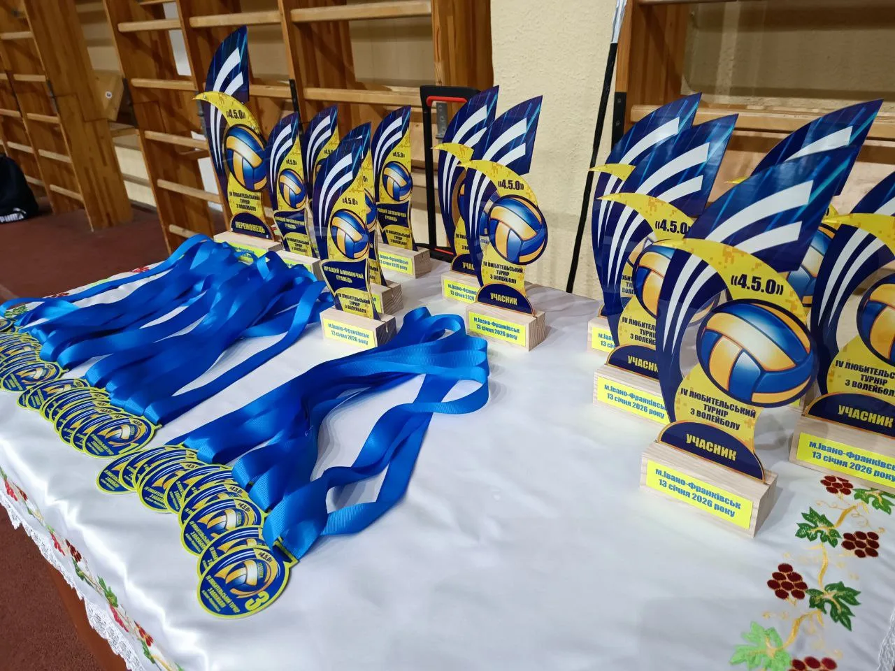 Нагороди та медалі волейбольного турніру