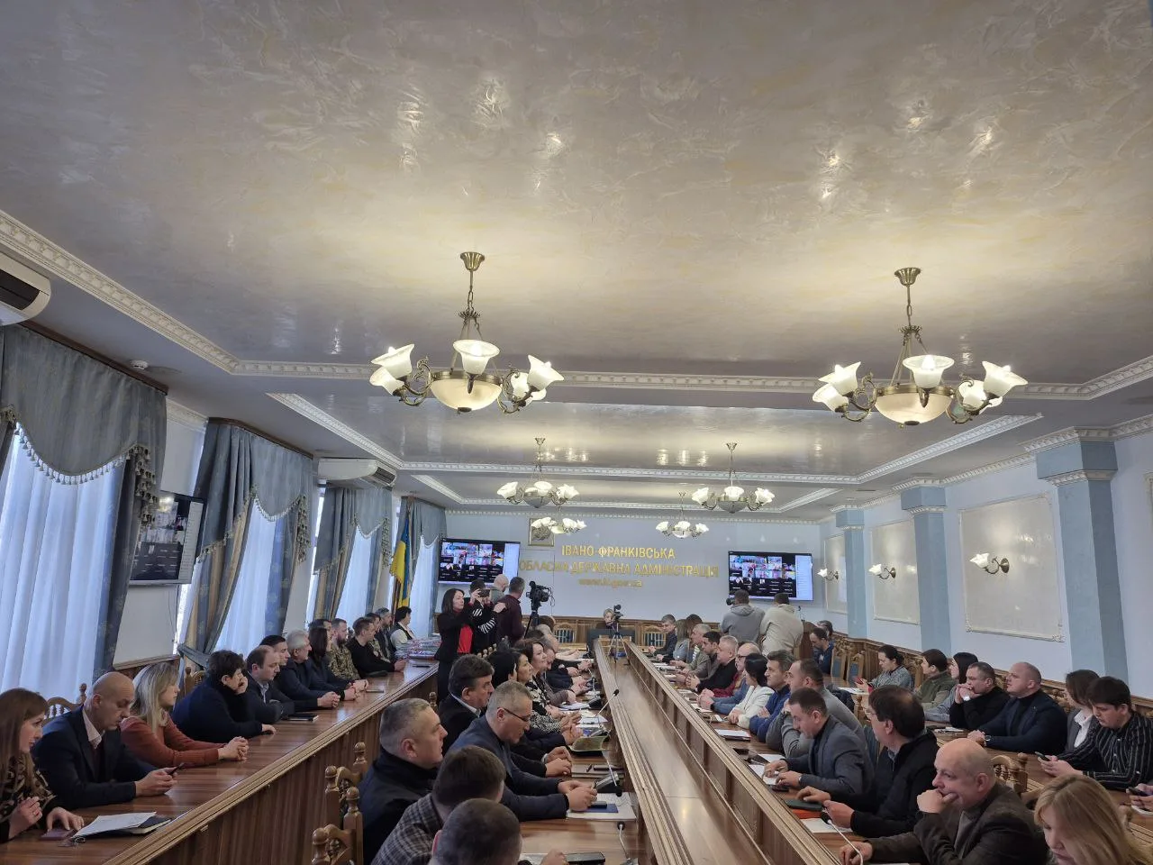 Засідання в Івано-Франківській обласній адміністрації