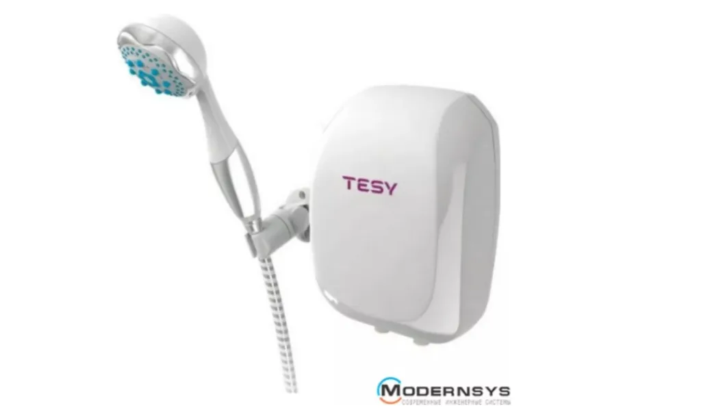 Електричний проточний водонагрівач TESY для душу