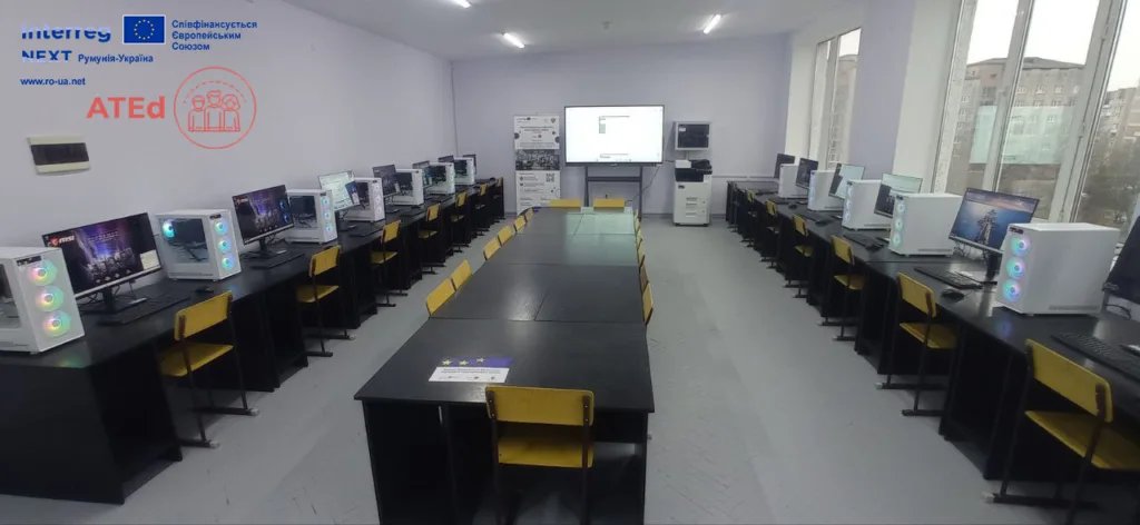 Сучасна комп’ютерна лабораторія з новими ПК