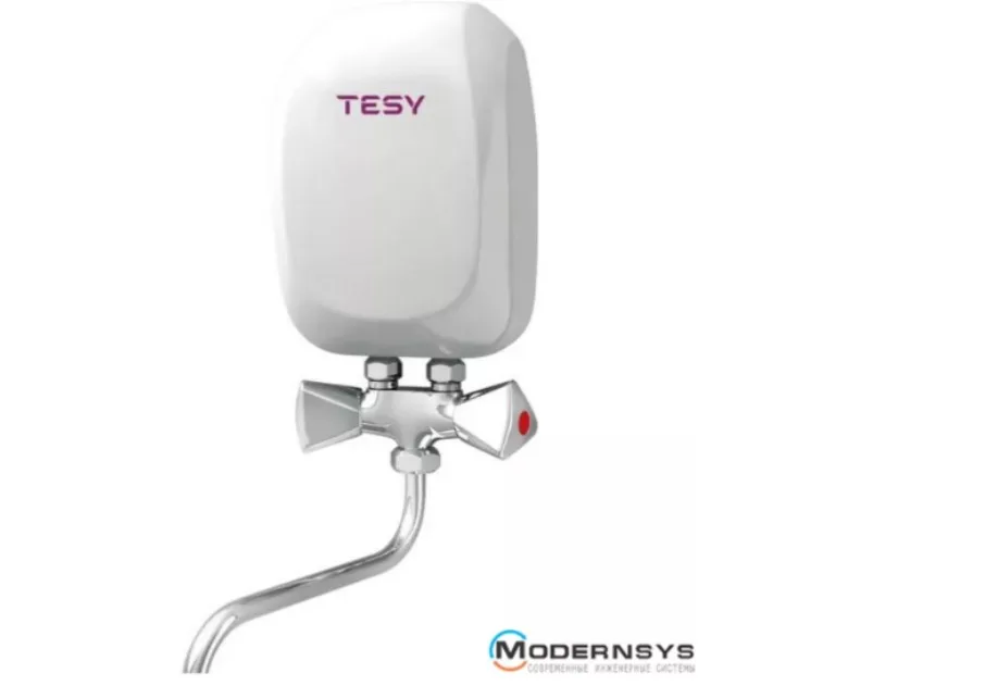 Компактний електричний водонагрівач TESY для раковини