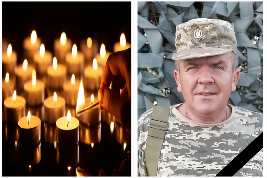 Вшанування пам'яті українського військового героєм