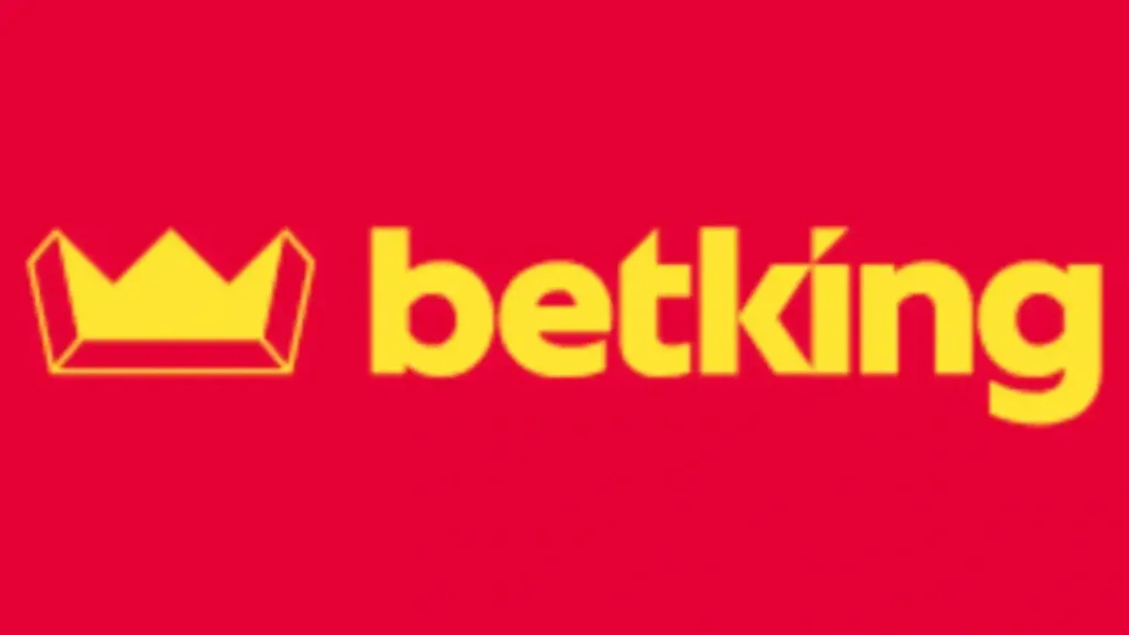 Логотип BetKing з жовтою короною