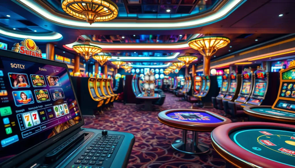 Ігрові автомати та столи в казино