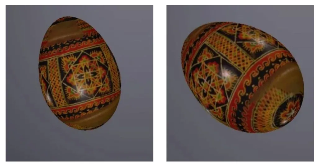 Традиційна українська різнокольорова писанка