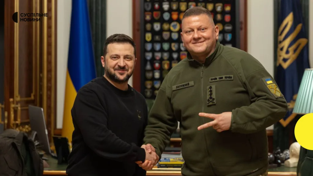 Залужний розповів про рейд силовиків у 2022 році, через який він телефонував Єрмаку