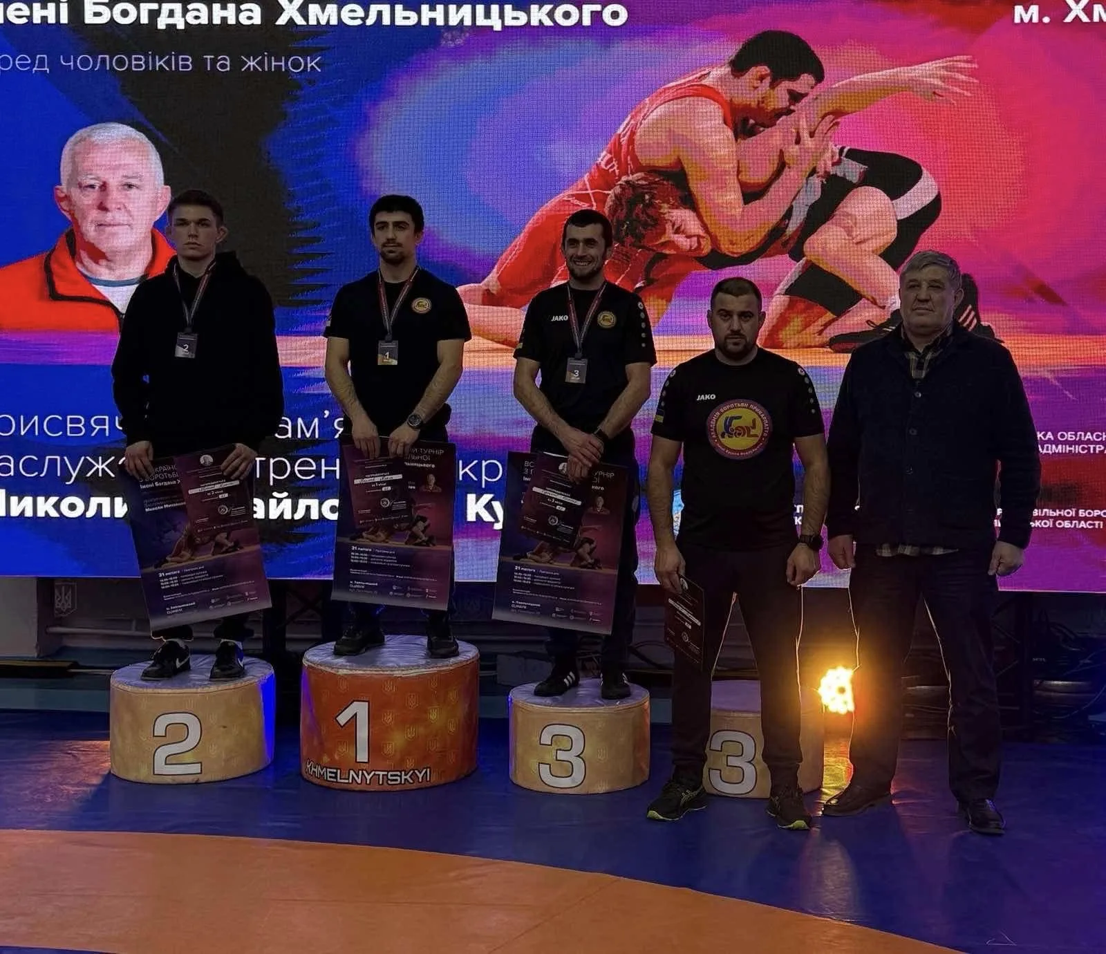 Переможці турніру з боротьби у Хмельницькому