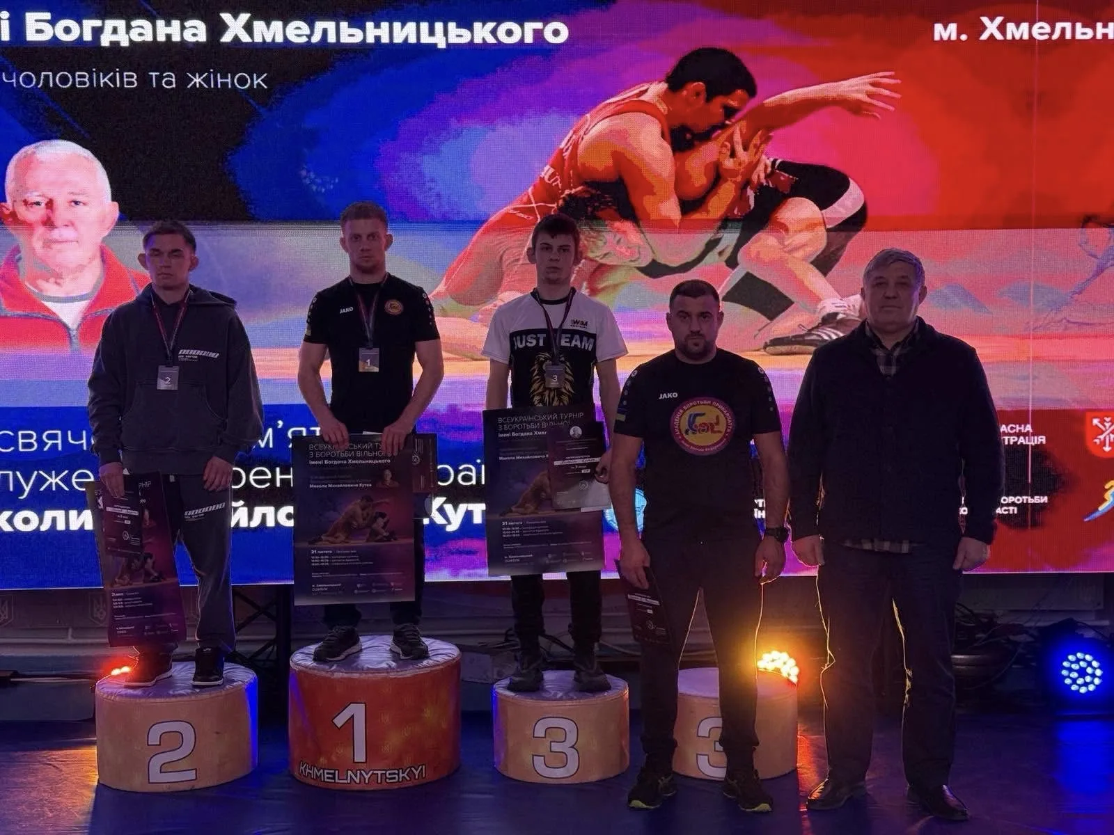 Переможці турніру з вільної боротьби у Хмельницькому