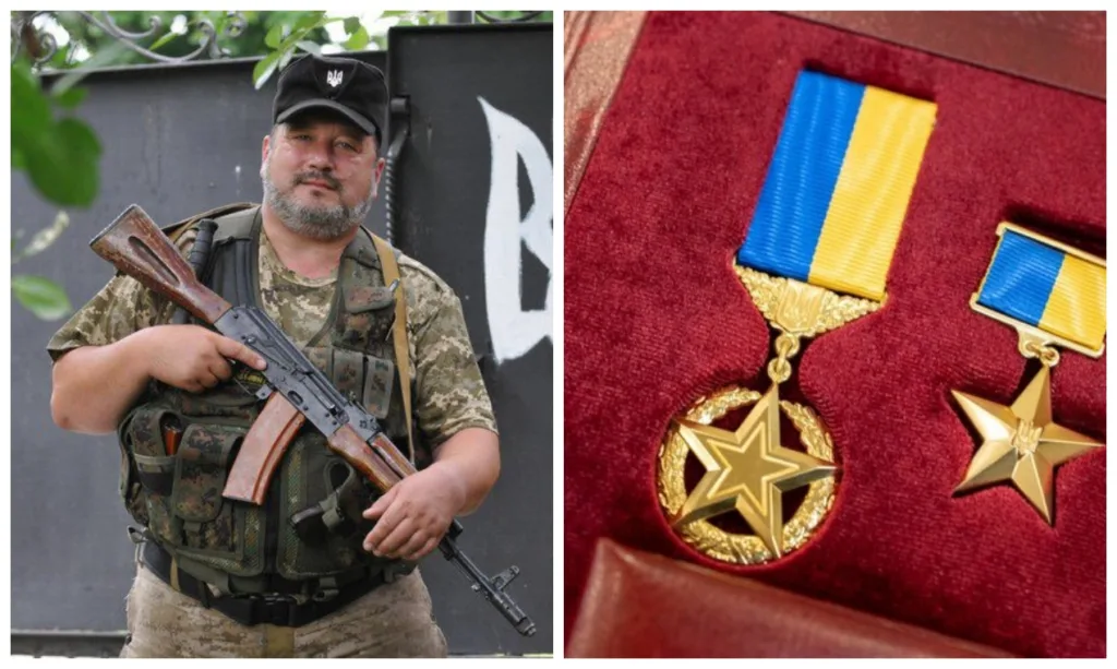 Український військовий та медалі за відвагу