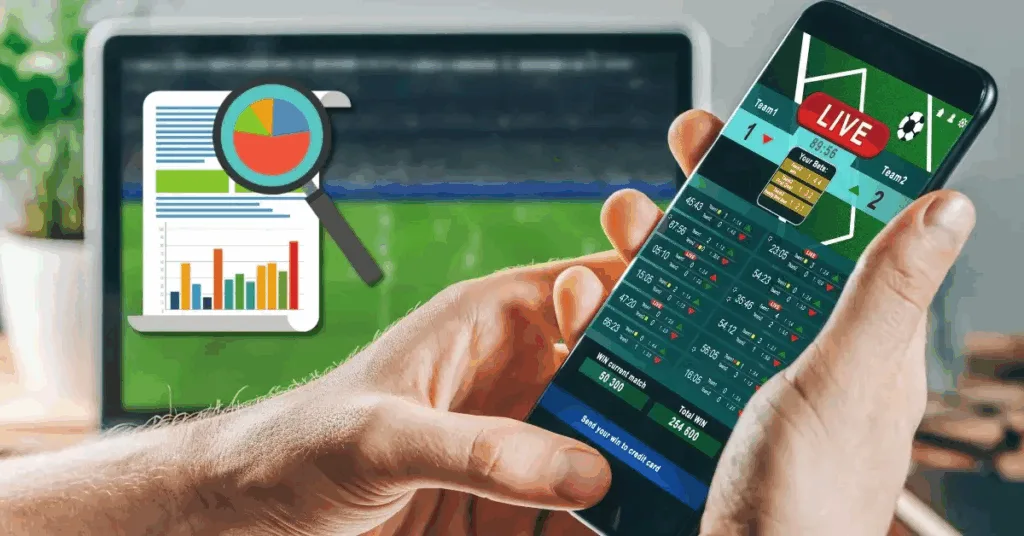 Ставки на спорт онлайн через смартфон