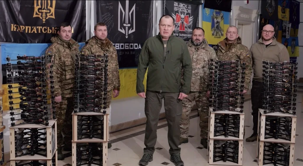 Військові представляють нові дрони для оборони України