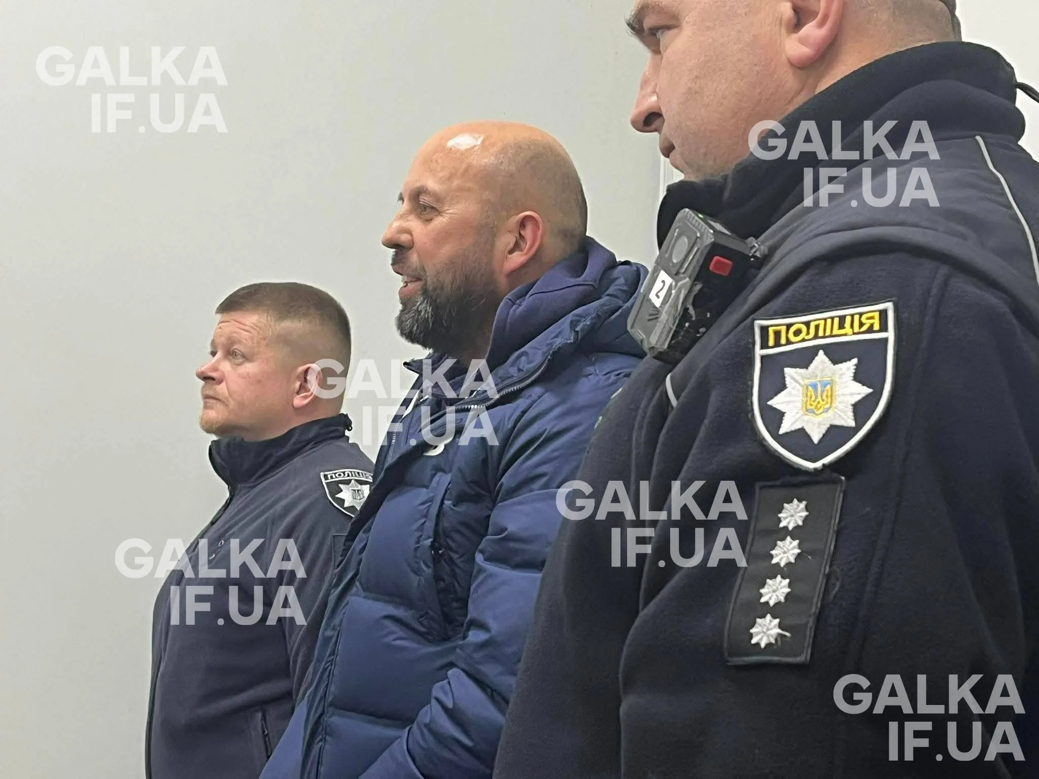 Поліцейські під час офіційного заходу