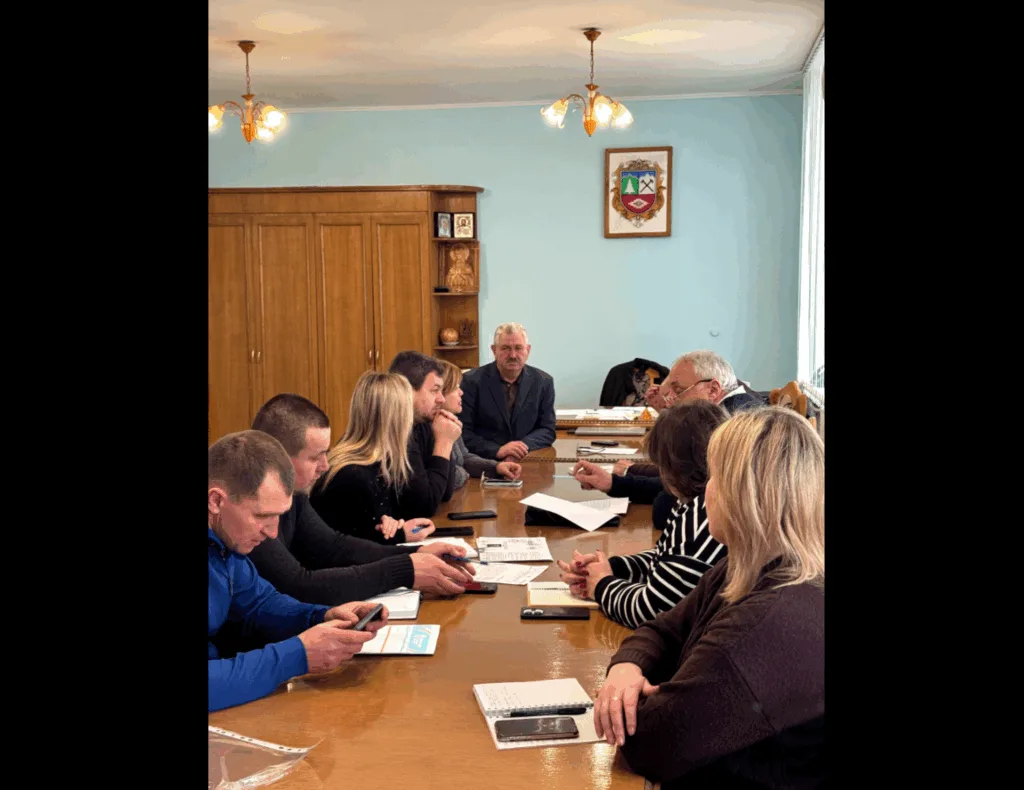 Робоча нарада у кабінеті міської ради