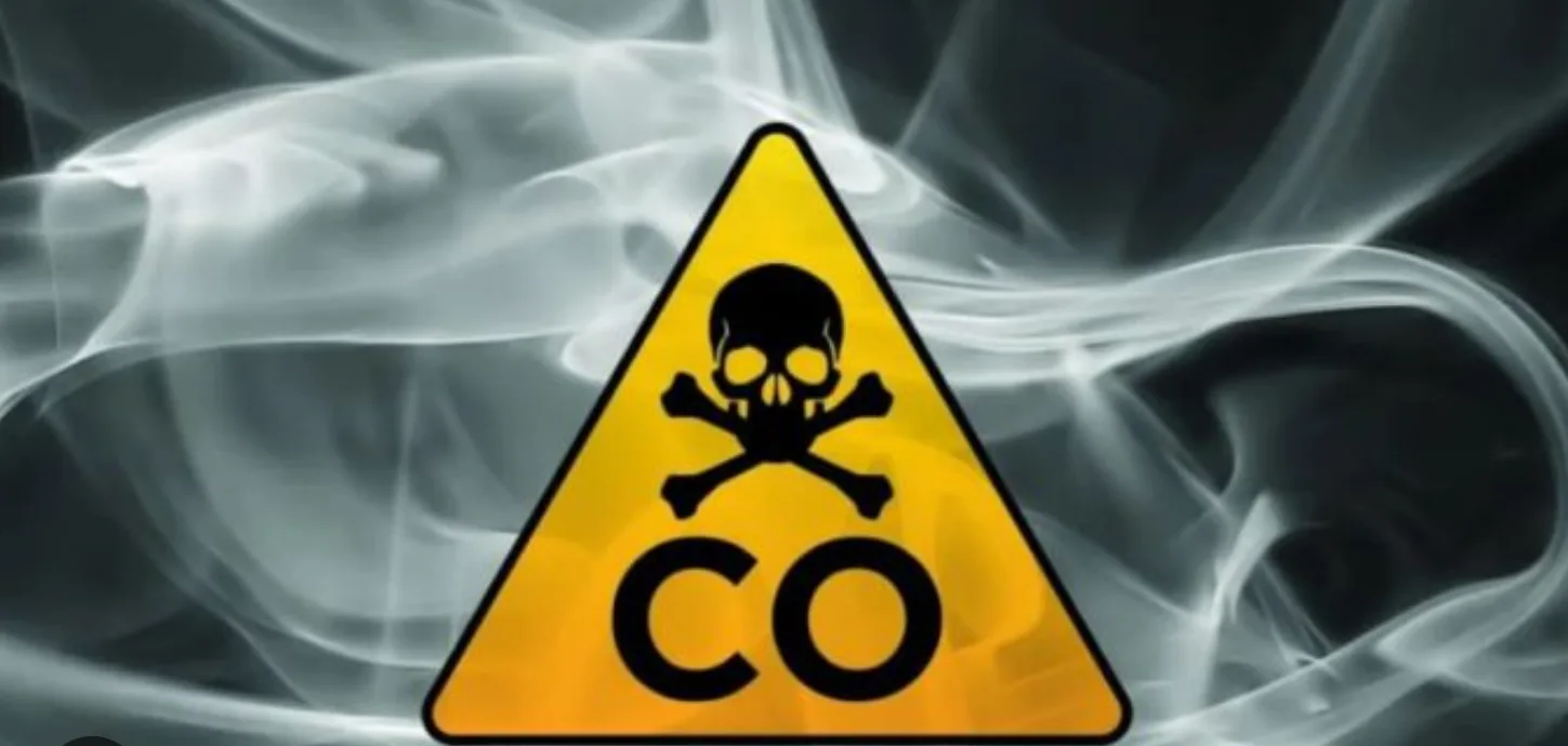 Попереджувальний знак чадного газу CO