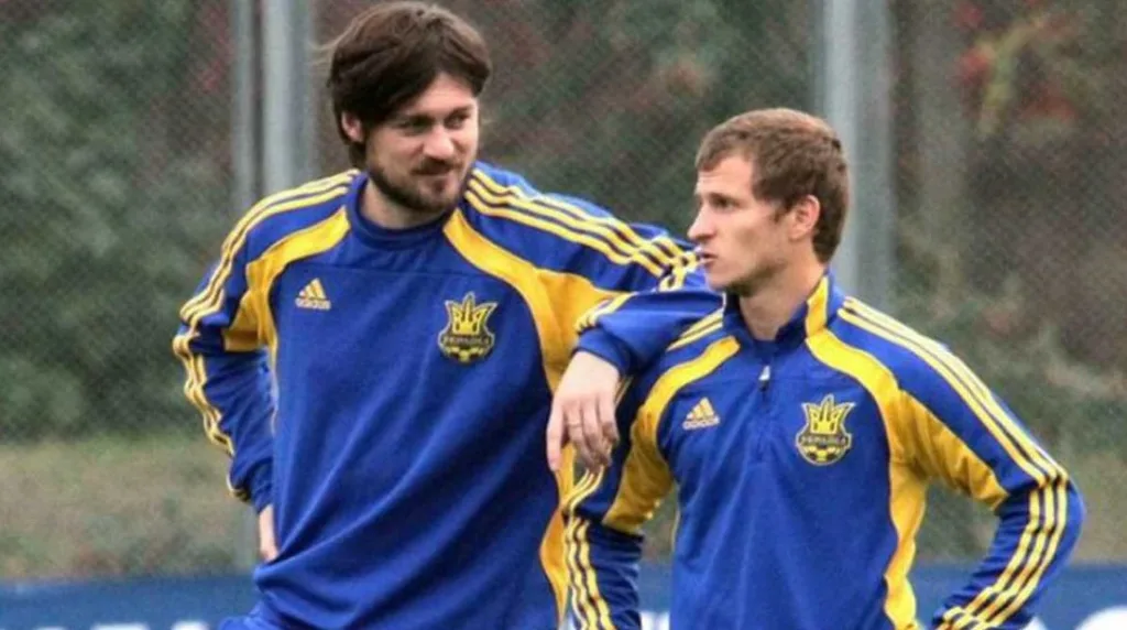 Футболісти збірної України на тренуванні