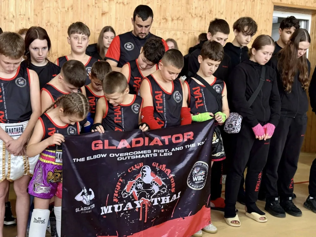 Юні спортсмени клубу Муай Тай Гладіатор на змаганнях